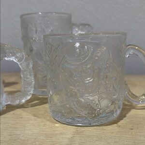 Vintage 95’ McDonalds Batman Forever mugs